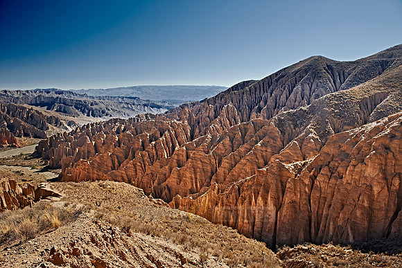 El Silla, erosion landscape