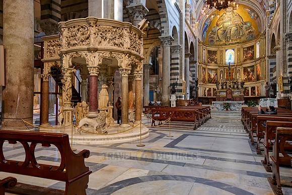 pulpit of Pisa Cathedral
