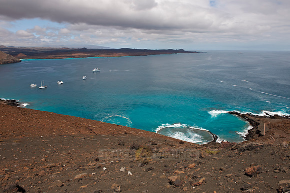 vulcanic landscape of Isla Bartolome