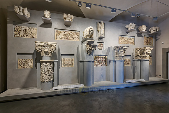 interior shot in Museo dell'Opera del Duomo, Pisa