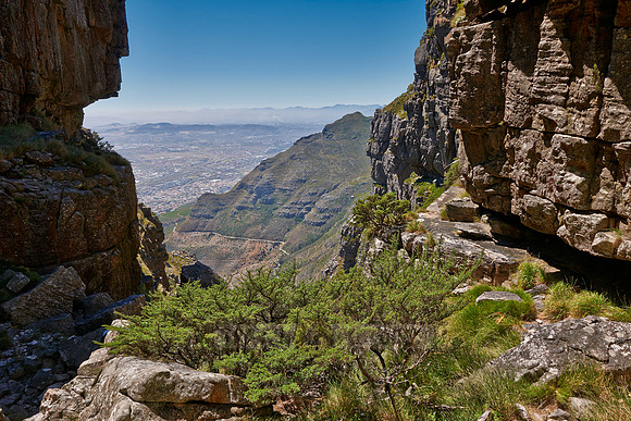 hiking trail to Table Mountain