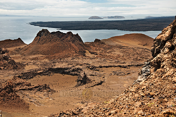vulcanic landscape of Isla Bartolome