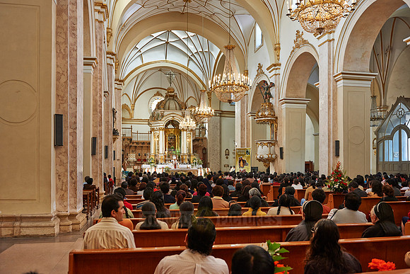 interior shot of Catedral Metropolitana