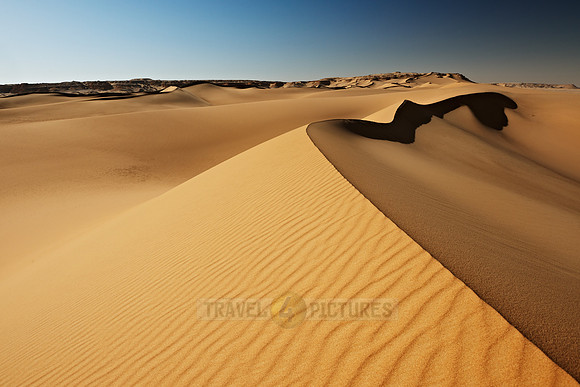 desert landscape with sand dunes