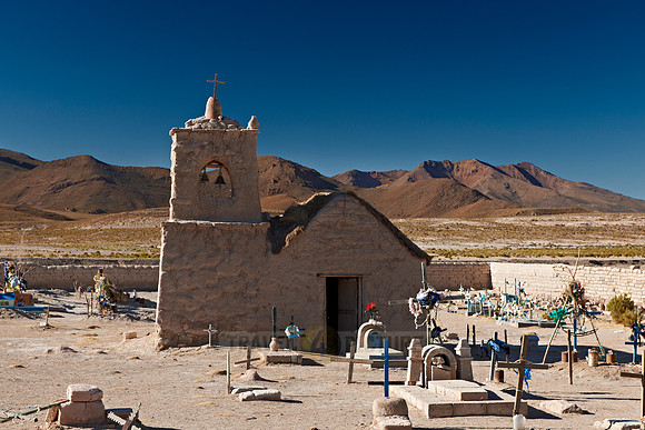 adobe church and cemetery