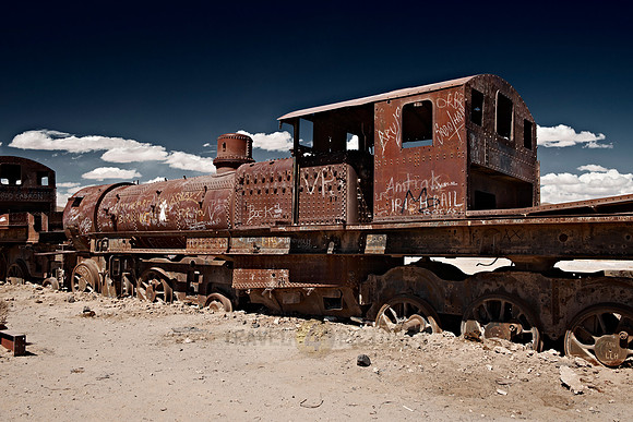 Train cemetery