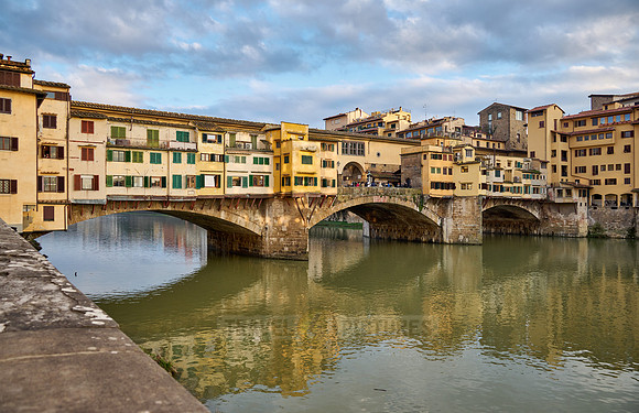 medieval brigde Ponte Vecchio