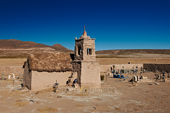 adobe church and cemetery