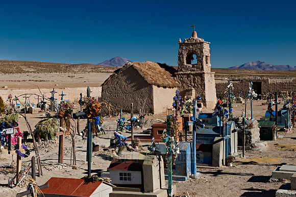 adobe church and cemetery