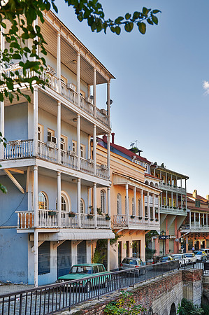 typical wodden balcony