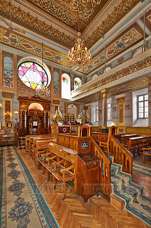interior shot of synagogue
