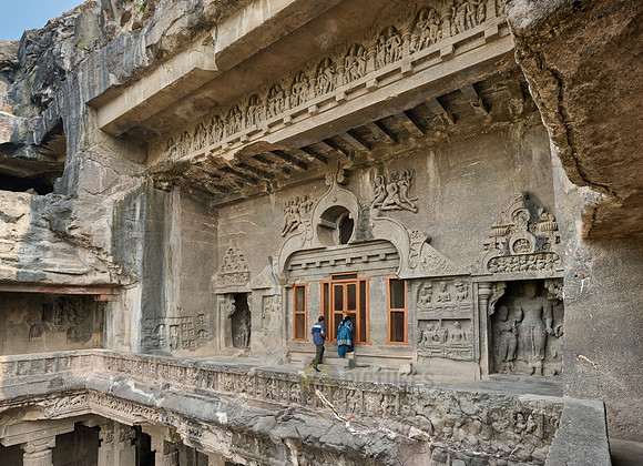 Facade of Vishvakarma cave, Ellora Chaitya Cave No. 10