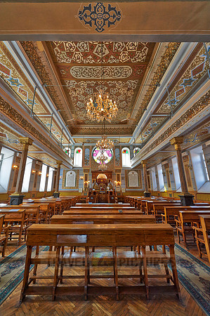 interior shot of synagogue