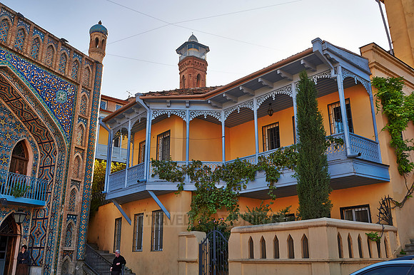 typical wodden balcony