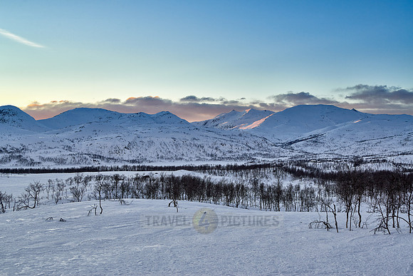 winter landscape of Anderdalen National Park