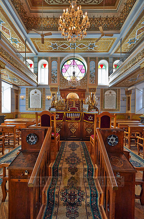 interior shot of synagogue