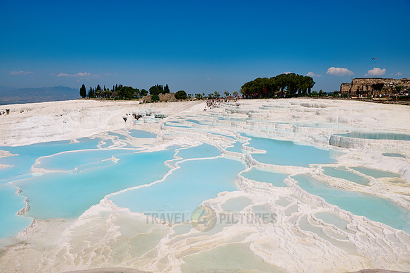 Pamukkale travertine terraces
