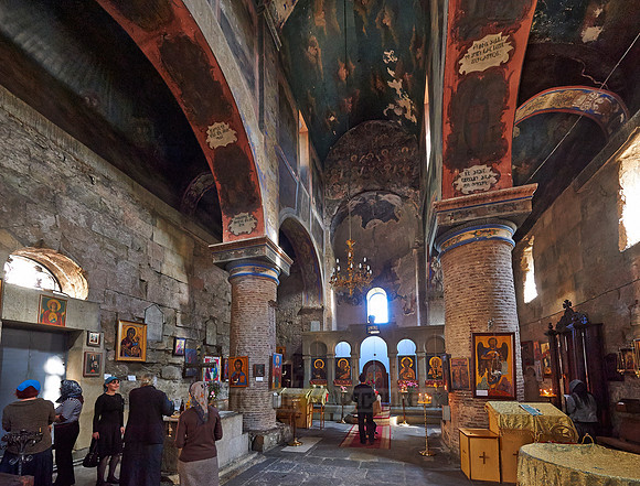 interior shot of Anchiskhati church