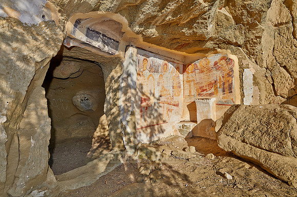 rock-hewn church at David Gareja