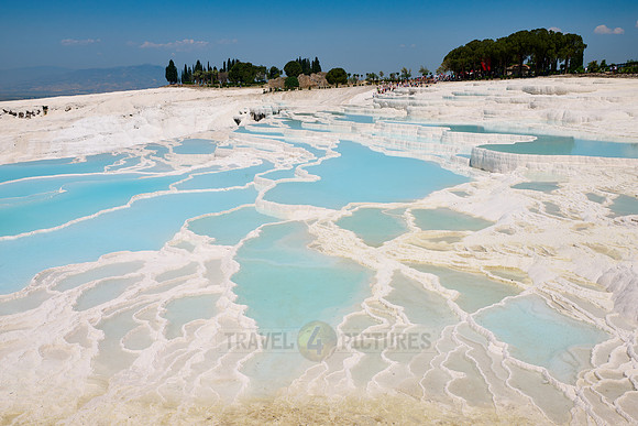 Pamukkale travertine terraces