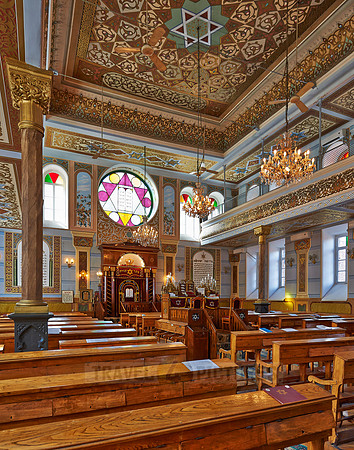 interior shot of synagogue