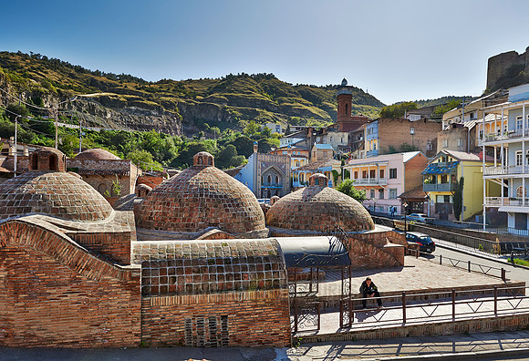 brick domed sulfur baths