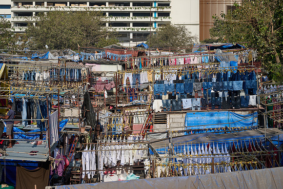 Dhobi Ghat is an open air laundry, Mahalaxmi Dhobi Ghat