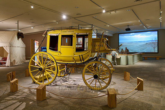 stagecoach in Buffalo Bill Center of the West, Cody