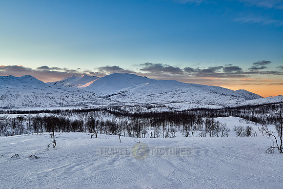 winter landscape of Anderdalen National Park