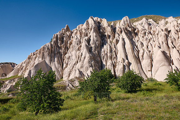 landscape of Rose Valley Goreme