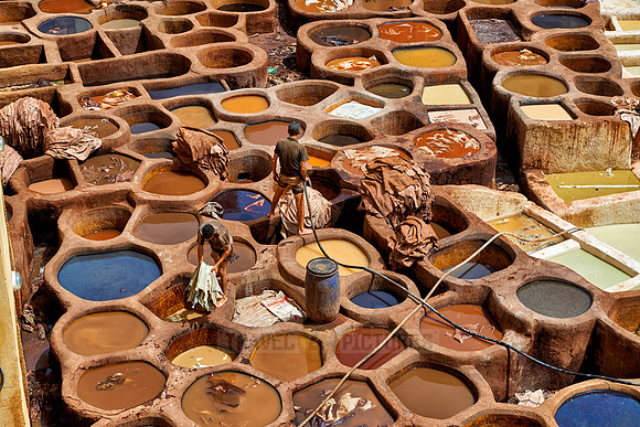 Chouwara  leather tannery in Old Fez