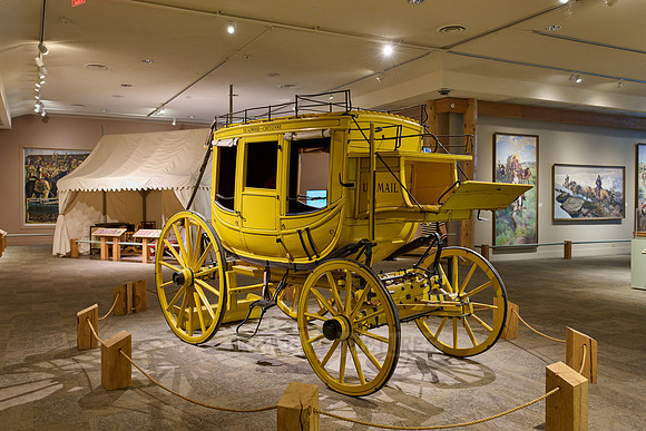 stagecoach in Buffalo Bill Center of the West, Cody