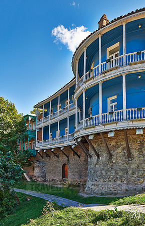 typical wodden balcony