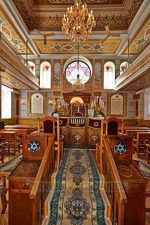 interior shot of synagogue