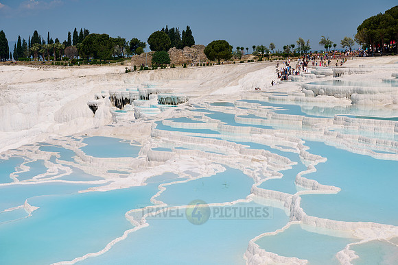 Pamukkale travertine terraces