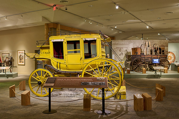 stagecoach in Buffalo Bill Center of the West, Cody