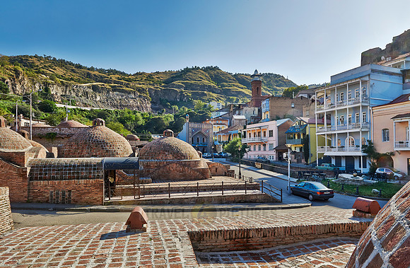 brick domed sulfur baths
