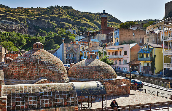 brick domed sulfur baths