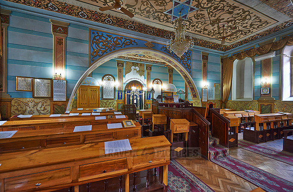 interior shot of synagogue
