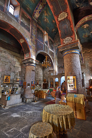 interior shot of Anchiskhati church