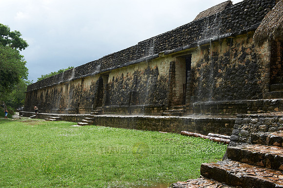 Acropolis during heavy rain