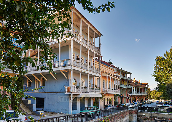 typical wodden balcony
