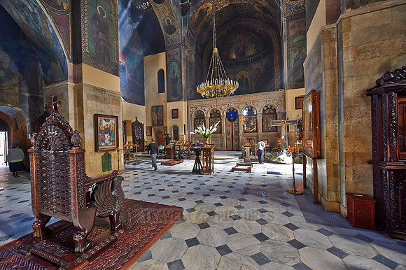 interior shot of Sioni Cathedral