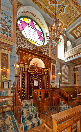 interior shot of synagogue