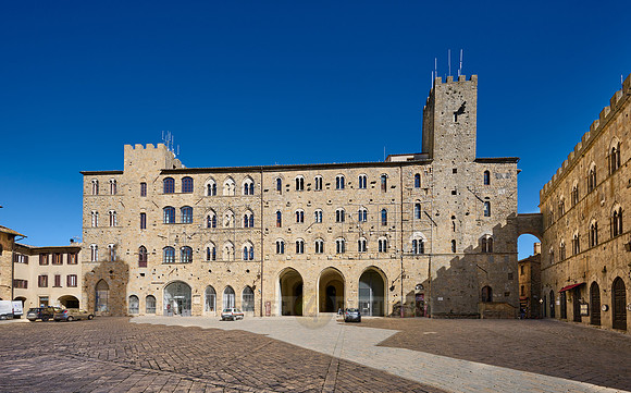 In the centre of Volterra