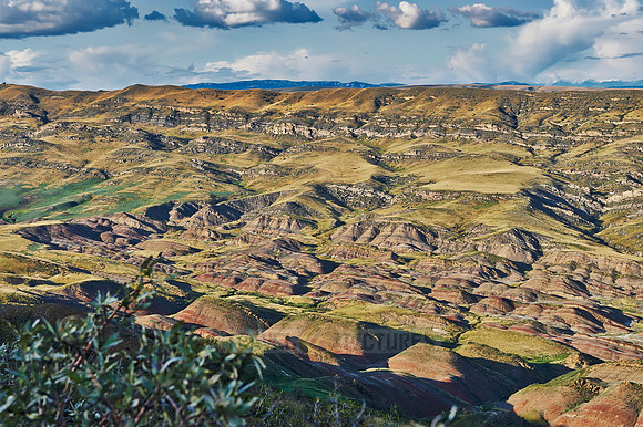 deserted landscape around David Gareja