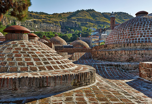 brick domed sulfur baths