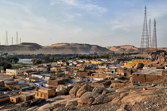 nubian village near Aswan