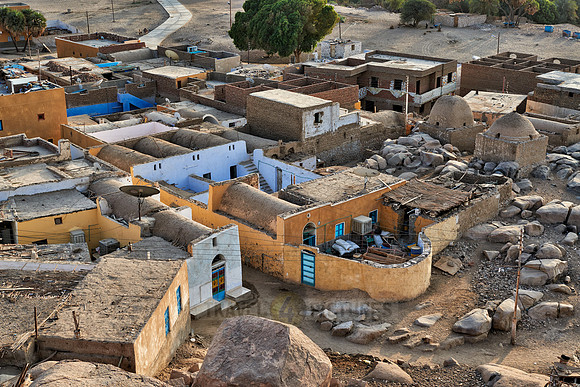 nubian village near Aswan