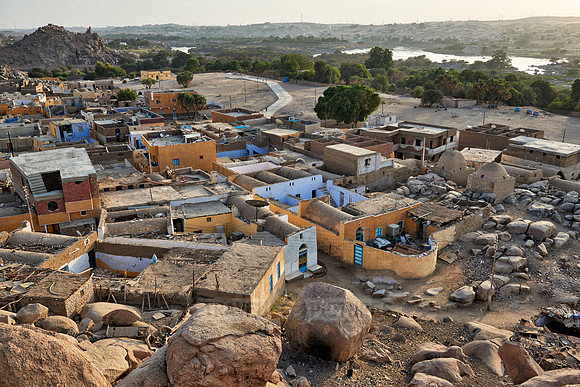 nubian village near Aswan